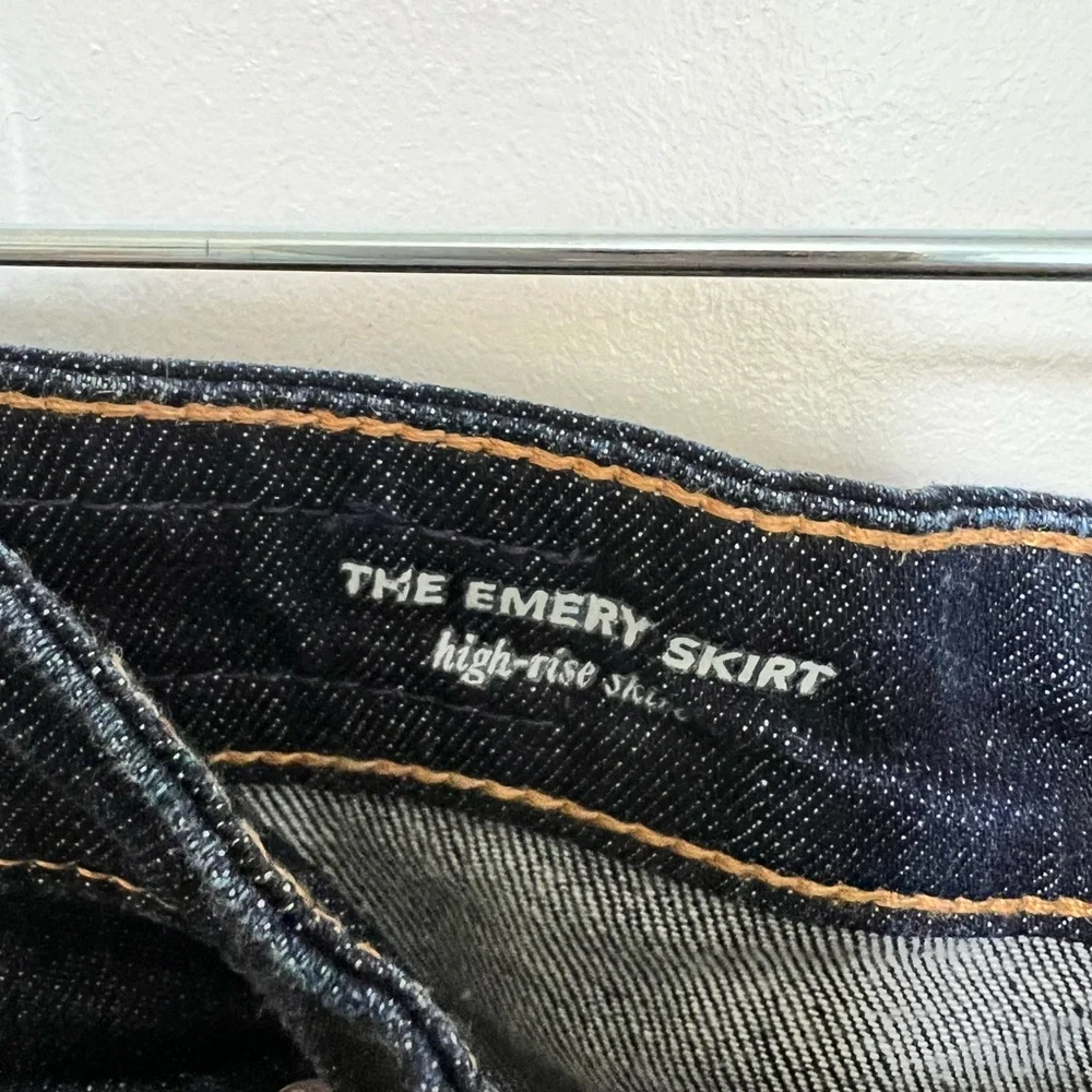 AG Adriano Goldschmied Women's The Emery Jean Skirt pencil skirt size 25 - Picture 2 of 4